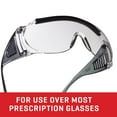 thumbnail image 5 of Allen Company Shooting & Safety Fit-over Glasses, Clear Lenses, Polycarbonate, 2169A, Large, 6.25", 5 of 18