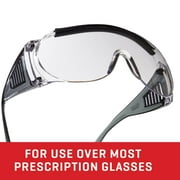 Allen Company Shooting & Safety Fit-over Glasses, Clear Lenses, Polycarbonate, 2169A, Large, 6.25