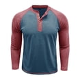 thumbnail image 4 of SRZYMJ Men's Long Sleeve Crewneck Tee Shirt Soft Comfortable Blend Fabric Ideal For Everyday Casual Wear And Effortless Layering, 4 of 7