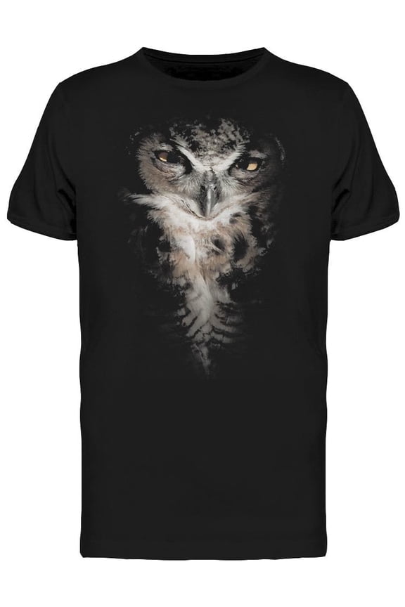 Juvenile Owl Face T-Shirt Men -Image by Shutterstock, Male Small