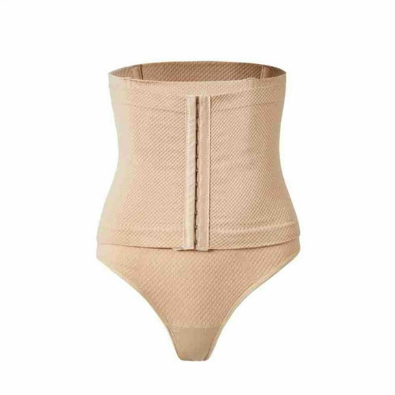 cfhntfmh Shapewear for Women Seamless Stretch Underwear High Waisted Buckle Butt Lifting Body Shaper Panties