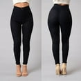 thumbnail image 4 of Sunloudy Jeans Skinny Taille Haute pour Femmes, Tailles 6-14, 4 of 5