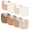 Camel, variant on Muslin Baby Bibs 8 Pack Baby Bandana Drool Bibs Cotton for Unisex Boys and Girls, Soft Absorbent Set for Teething and Drooling