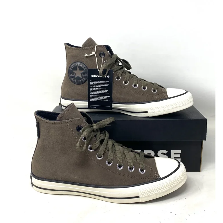 靴 CHUCK TAYLOR CANVAS HI BROWN 24.0 Unisex-Converse-Chuck-Taylor-