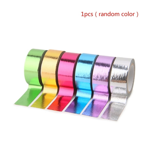 UNTERING Rhythmic Gymnastics Decoration Prismatic Glitter Tape Hoops Stick Scrapbooking Tools Covering Tape