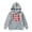 00-Grey1039, variant on Oiyii Toddler Girls Graphic Hoodie Long Sleeve Printed Casual Hooded Sweatshirt With Pocket Classic Pullover Top,White