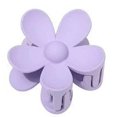 thumbnail image 1 of 1 pieza de pinzas para el cabello moradas, accesorios para el cabello, pinzas de plástico con forma de flor, antiarañazos, sin olor, útil para sujetar firmemente, pinzas y pasadores morados, pinzas pa, 1 of 5
