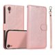 thumbnail image 1 of Funda tipo cartera de PU con tapa para iPhone XR, estilo ejecutivo, con cordón, ranuras para tarjetas, función atril, compatible con carga magnética, anticaídas y protección total., 1 of 5