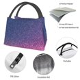 thumbnail image 4 of Rocae Violet Glitter for Insulated Lunch Bag for Women Men,Large Lunch Box for for Work/Office/Picnic/Travel, 4 of 6