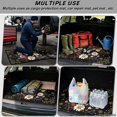 thumbnail image 3 of KUIFORTI Butterfly Flower Car Trunk Liner Non Slip Cargo Mat Rear Trunk Line Polyester Vehicle Interior Accessories Suitable for Most Car Models 29" x 39", 3 of 7