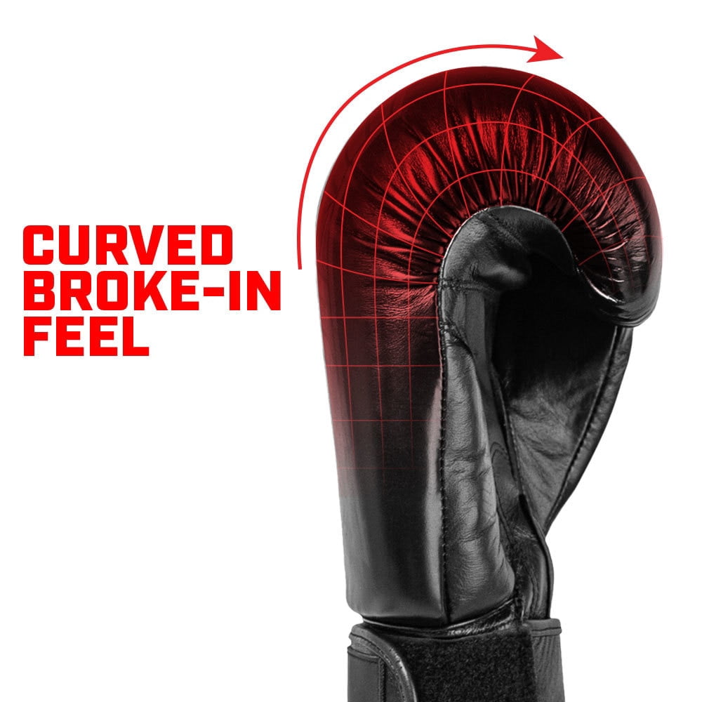 Revgear 129003 14 OZ Elite Leather Boxing Gloves