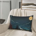 thumbnail image 6 of Fotbe Farm Dog Duck Moonlight Pillow Cases - Envelope Closure - Luxury, Extra Soft, Cooling Pillow Covers - Wrinkle, Fade, Stain Resistant-14"x20", 6 of 8