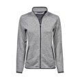 thumbnail image 1 of Tee Jays - Chaqueta forro polar de punto para chica mujer (Gris Jaspeado) Tee Jays UTPC3424_greymelange, 1 of 4