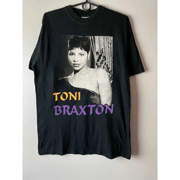 VINTAGE Toni Braxton North American Tour T-Shirt Cotton For Men Women BT317