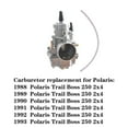thumbnail image 5 of LABLT Carburetor Carb for Polaris Trail Boss 250 2x4 1988 1989 1990 1991 1992 1993, 5 of 6