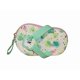 thumbnail image 1 of Monedero de CHANCLITA, Diseño con forma de Ropa: SANDALIA, CHANCLETA, SAYONARA, con arreglos florales, Moda Kawaii, Novedoso y Encantador, 1 of 5