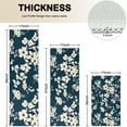 thumbnail image 4 of Pioneer Flower Floral Print Pattern Kitchen Rugs Sets Of 3,Kitchen Runner Rugs Non Skid Washable,Decorative Kitchen Floor Mats for Kitchen,Sink,Laundry,17"x30"+ 17"x47" + 17"x59", 4 of 6