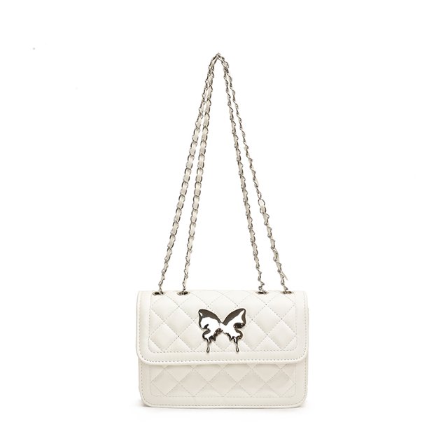 Bolso bandolera acolchado para mujer, bolso de mano con cadena de cuero PU, bolso de viaje para mujer