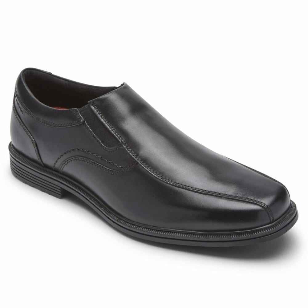 Men\'s Rockport Bronson Slip-On Black Leather Slip-On Shoes Size 7.5 Rockport Men main image 2