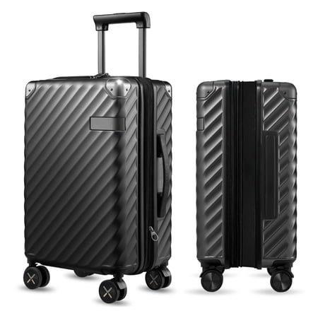 YOETEY Carry on Luggage, PC Hardside Expandable Lightweight Suitcase with TSA Lock for Adult 20 inch
