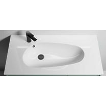 48" Bathroom Sink - Modern Stainless Steel Vanity with Wide Basin, Space-Saving Corner Design for Small Bathrooms, Easy Installation