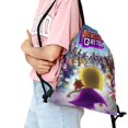 thumbnail image 2 of Hamster & Gretel Drawstring Backpack Bag Party Favors Goodies Merch Gym Waterproof Swimming Beach Fans, 2 of 6