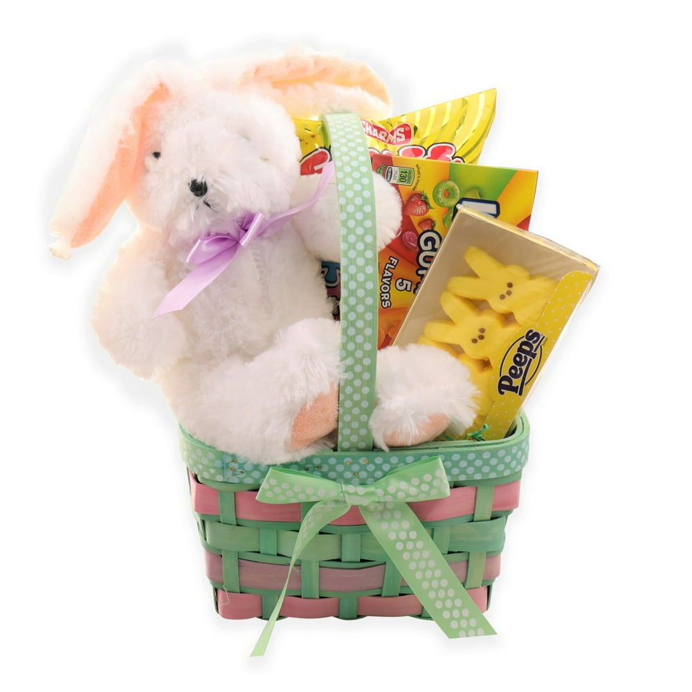 Traditional Easter Basket white