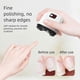 thumbnail image 3 of Electric Nail Clipper for Adults & Seniors Rechargeable Automatic Nail Grinder with LED Light, Safe & Quiet for Baby and Family Use, 3 of 5