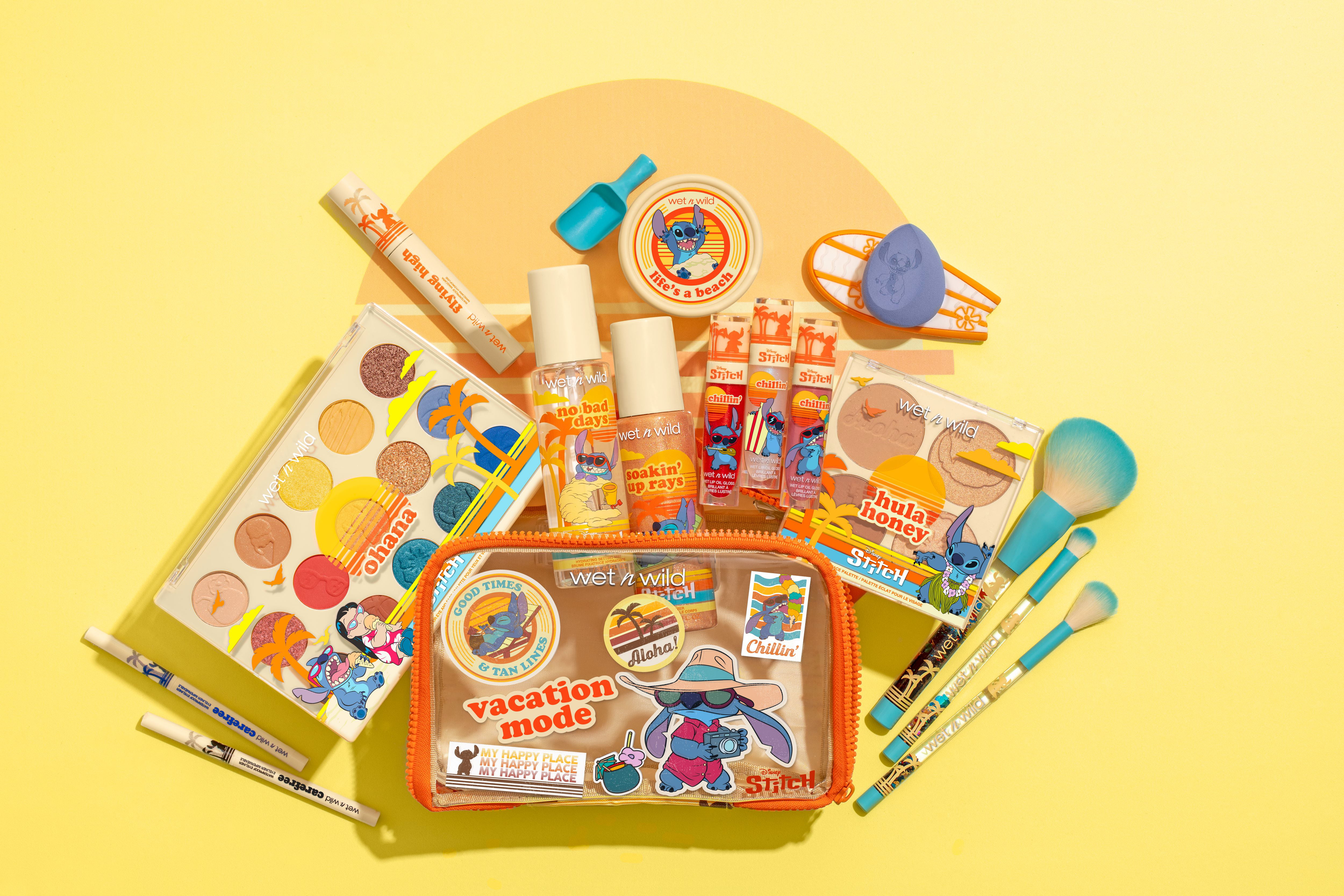 Say Aloha to the new Stitch x wet n wild Beauty Collection