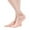 Beige, variant on YFGEFTR Grip Pilates Socks for Women Yoga Socks with Grips Open Top Non Slip Grippy Socks for Barre, Ballet, Barefoot Workout