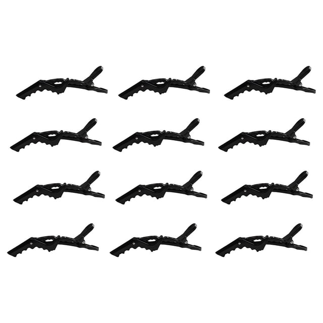 Guardurnaity Pinza de peluquería antideslizante, 50 piezas, pinza de barbero, sección de corte de pelo profesional, garra, herramienta de Cuidado del cabello