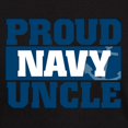 thumbnail image 3 of CafePress - US Navy Proud Navy Uncle Dark T Shirt - Men's Classic Graphic Cotton T-Shirt, 3 of 4