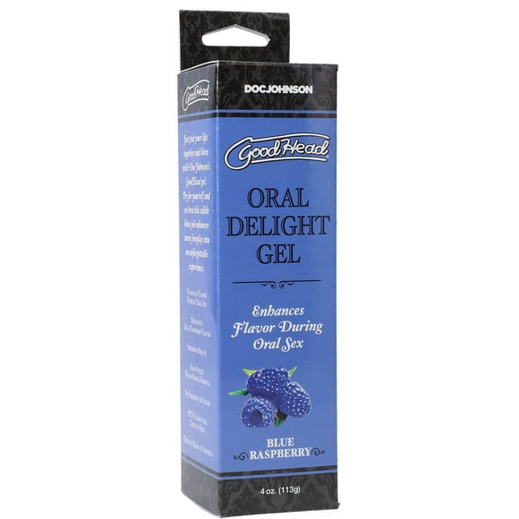 Doc Johnsons GoodHead Delight Gel Framboise Bleue 4oz