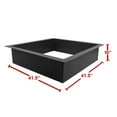 thumbnail image 3 of Pleasant Hearth OFW421FR Solid Steel Square Fire Ring, 3 of 5