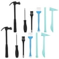 thumbnail image 4 of Shisuyan 4 sets of Digging Tools Excavation Toy Small Digging Brush Chisel Hammer Toy Tools, 4 of 8
