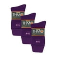 thumbnail image 2 of 3 Pairs Kids Thermal Socks | THMO | Ribbed Soft Top Fleece Fluffy Inner Warm Socks for Boys & Girls, 2 of 2