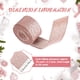 thumbnail image 2 of 2 Rollos de Cintas de Navidad Listones Gruesos con Purpurina Cinta Metálica con Cable para Envolver Regalos San Valentín Ramo Bricolaje Manualidades Navidad, 2 of 4