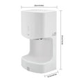 thumbnail image 2 of Electric Automatic Hand Dryer, Hand Dryer with Drain Tank, Automatic Jet Hand Dryer with Drip Tray, 2 of 24