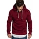 thumbnail image 1 of Suéter Con Capucha Color Puro Casual Moda Delgado Hombre, 1 of 5