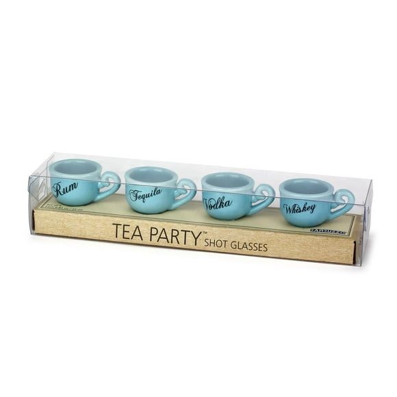 Juego de Té Barbuzzo Tea Party Cerámica 24ml c/u