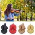 thumbnail image 2 of Violin Mute Rubber Wear Resistant Compact Size High Stability Super Soft Practice Portable Multicolor Mini Fiddle Violin Practice Mute Rubber Violin Supplies, 2 of 7