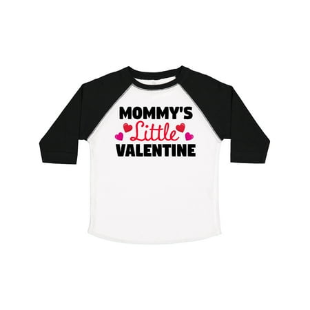 

Inktastic Mommy s Little Valentine Pink and Red Valentine s Day Outfit Gift Toddler Boy or Toddler Girl T-Shirt