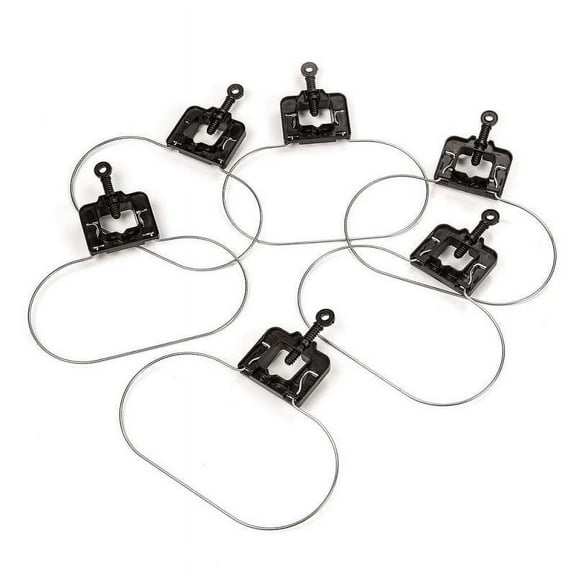 Veggie Cage No Tie Tomato Bean Pea Support Rings USA Made 10.5 inch Pack of 6