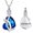 Customize, variant on Heart Cremation Jewelry for Ashes Pendant - Simulated Birthstone Urn Necklace Mini Keepsake Cremation Keepsake Ashes Memorial Necklace for Women