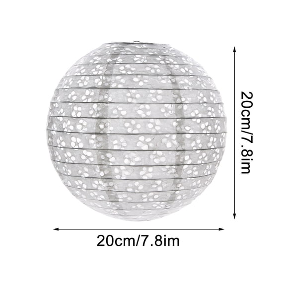 Luoshdecor Paper Lanterns for Parties,Chinese Asian Hanging Round Paper Lanterns for Weddings Halloween Christmas Home Decor