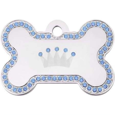 UPC: 0736511519549 | Dog Tag with Crown and Crystals