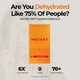 thumbnail image 4 of Instant Hydration Sugar Free Electrolyte Powder, Mango Pineapple, 6 Sticks, 4 of 7