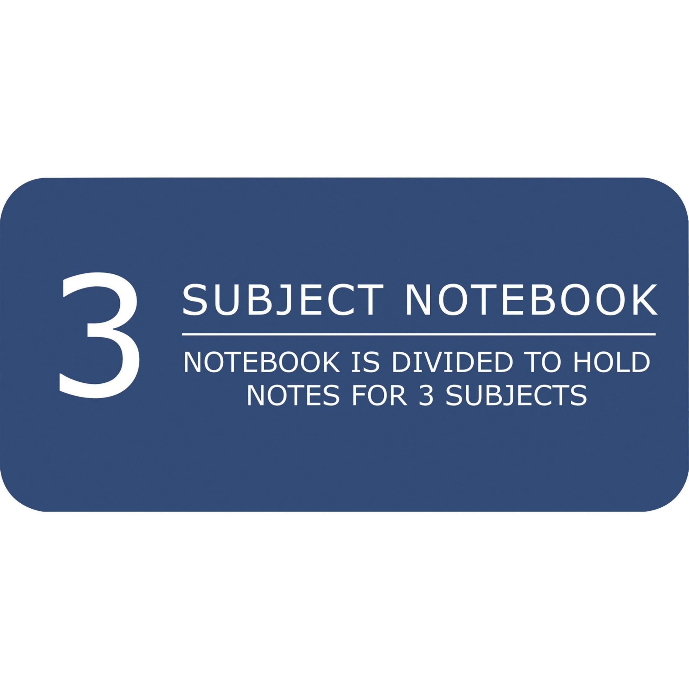 Roaring Spring Lefty 3 Subject College Ruled Left Handed Spiral Notebook, 1 Case (24 Total), 11" x 9" 120 Sheets, Assorted Saranac Covers