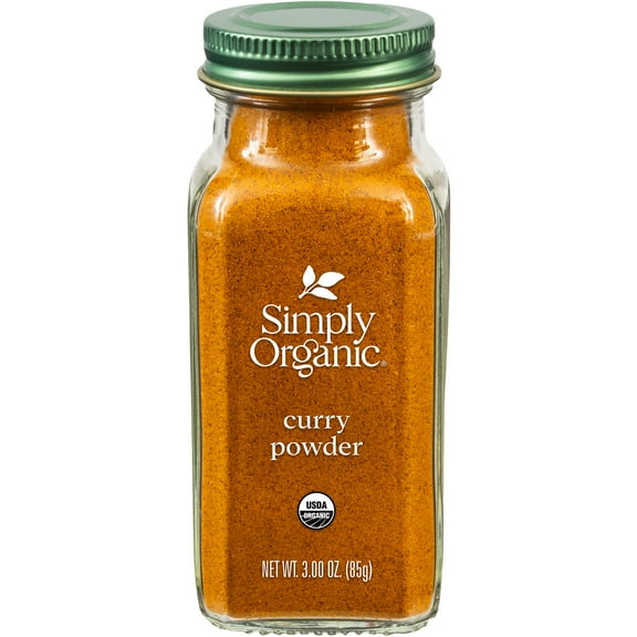 Simply Organic Curry Powder, Kosher, Shelf-Stable, 3 oz Bottle