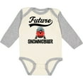 thumbnail image 3 of Inktastic Snowmobiling Future Snowmobiler Boys or Girls Long Sleeve Baby Bodysuit, 3 of 5